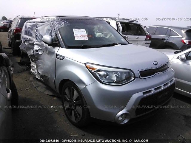 KNDJX3A5XF7771867 - 2015 KIA SOUL ! SILVER photo 1