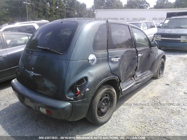 3C4FY58B44T201656 - 2004 CHRYSLER PT CRUISER TOURING GRAY photo 4