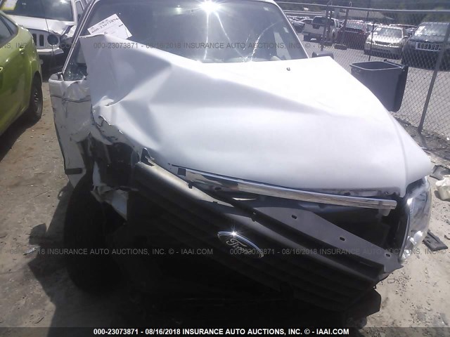 1FMEU62E96ZA22729 - 2006 FORD EXPLORER XLS WHITE photo 10