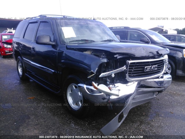 1GKEK13T55J112889 - 2005 GMC YUKON GRAY photo 1