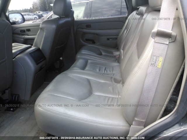 1GKEK13T55J112889 - 2005 GMC YUKON GRAY photo 8