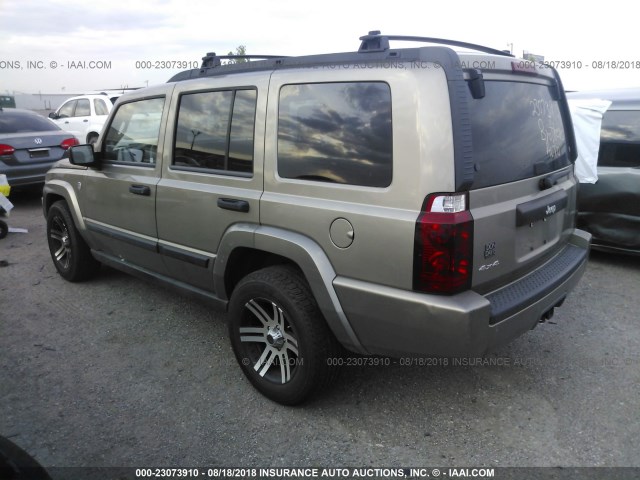 1J8HG48N46C158248 - 2006 JEEP COMMANDER GOLD photo 3