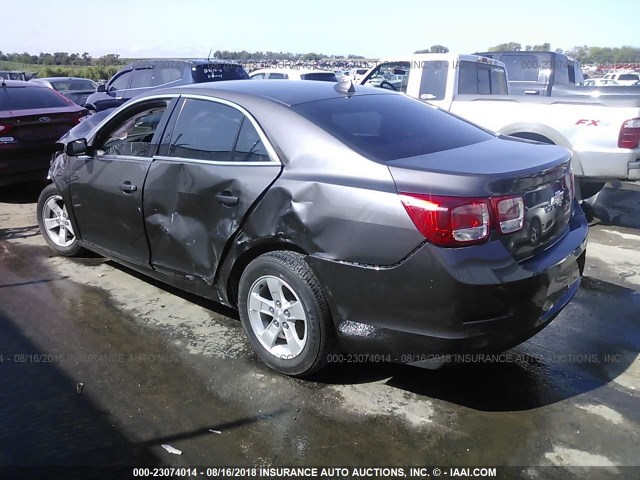 1G11B5SA3DF219290 - 2013 CHEVROLET MALIBU LS GRAY photo 3