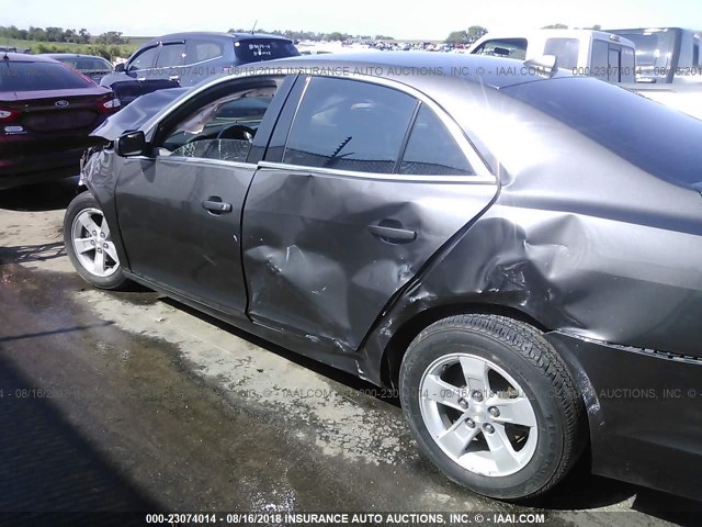 1G11B5SA3DF219290 - 2013 CHEVROLET MALIBU LS GRAY photo 6