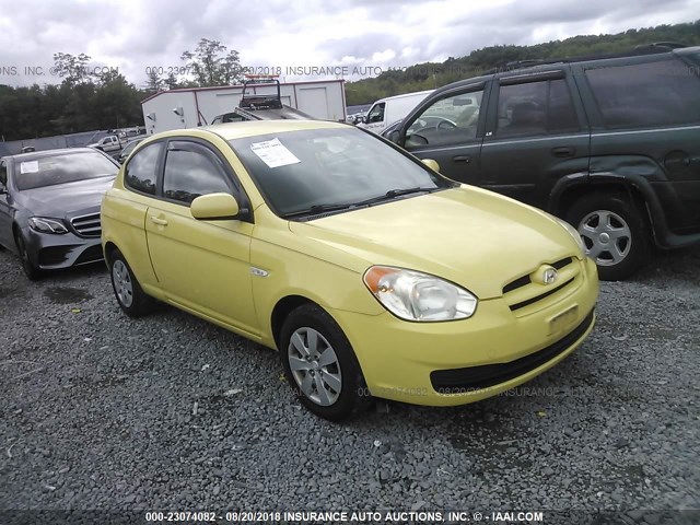 KMHCM3AC4AU150338 - 2010 HYUNDAI Accent BLUE/GS YELLOW photo 1