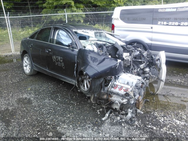 WAUKGAFB5BN035865 - 2011 AUDI A6 PRESTIGE ნაცრისფერი ფოტო 1