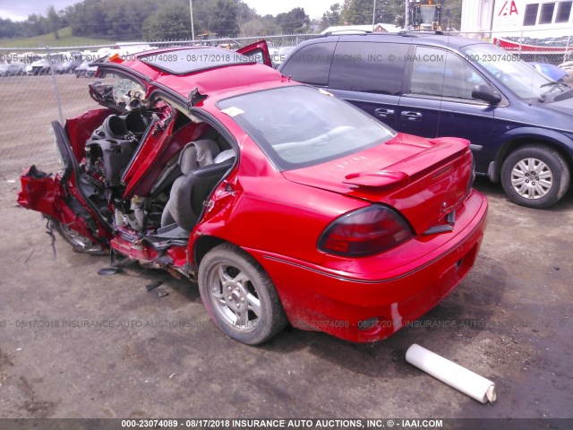 1G2NW52E14M696526 - 2004 PONTIAC GRAND AM GT RED photo 3