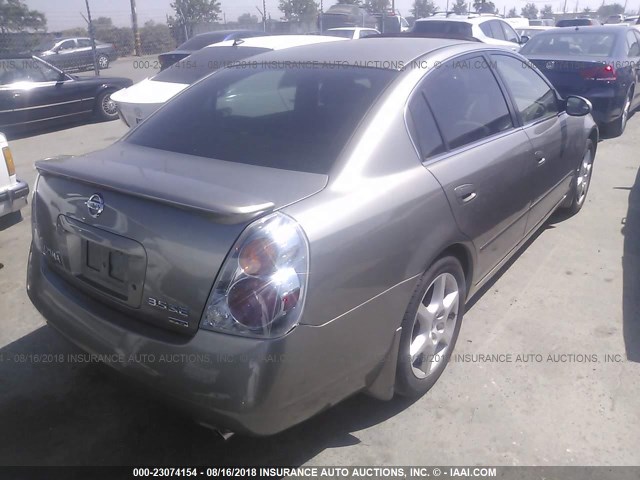 1N4BL11D53C229371 - 2003 NISSAN ALTIMA SE GOLD photo 4