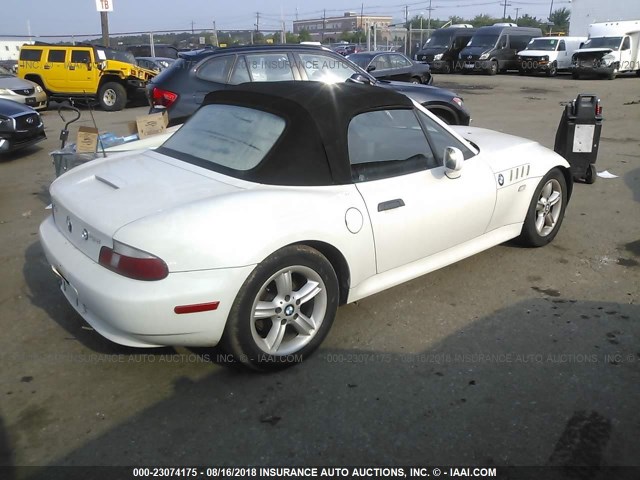 WBACN33421LM02307 - 2001 BMW Z3 2.5 WHITE photo 4