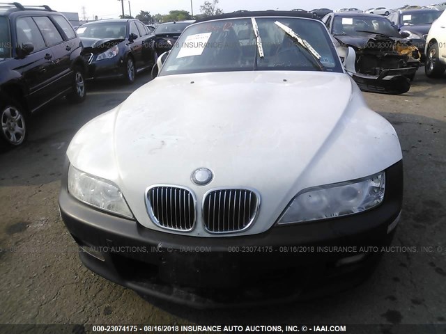 WBACN33421LM02307 - 2001 BMW Z3 2.5 WHITE photo 6