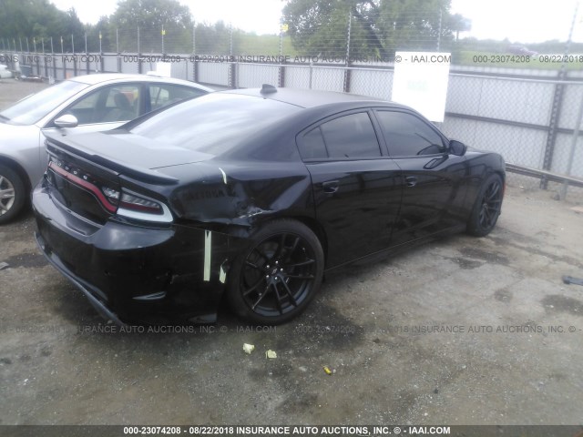 2C3CDXGJ6HH583792 - 2017 DODGE CHARGER R/T 392 BLACK photo 4