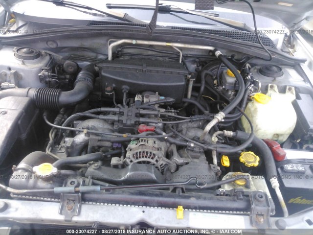 JF1SG65683H759169 - 2003 SUBARU FORESTER 2.5XS Серебристый фото 10