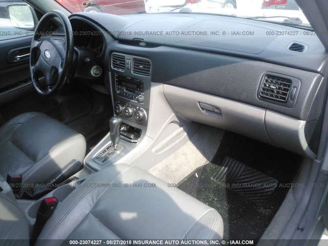 JF1SG65683H759169 - 2003 SUBARU FORESTER 2.5XS Серебристый фото 5