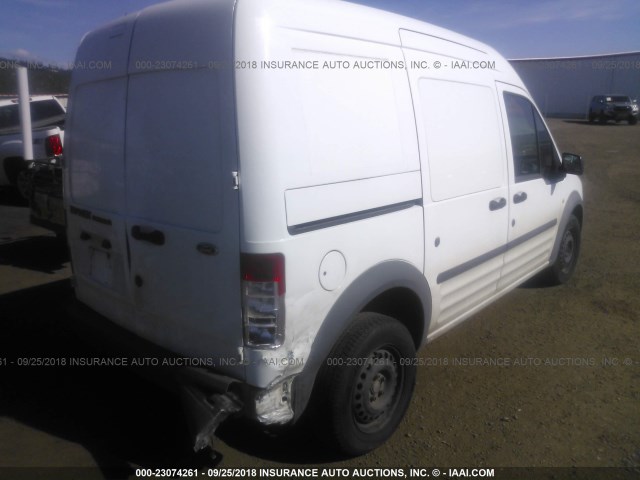 NM0LS7AN7BT056171 - 2011 FORD TRANSIT CONNECT XL WHITE photo 4