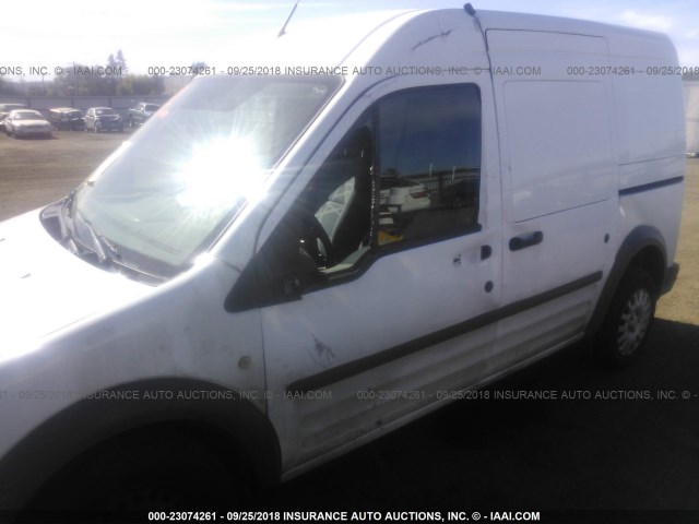 NM0LS7AN7BT056171 - 2011 FORD TRANSIT CONNECT XL WHITE photo 6
