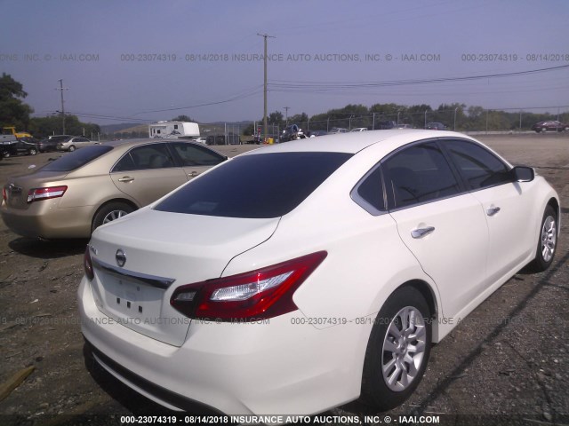 1N4AL3AP6GN319382 - 2016 NISSAN ALTIMA 2.5/S/SV/SL/SR WHITE photo 4