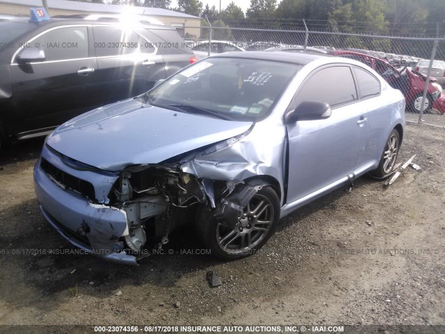 JTKDE167180253992 - 2008 TOYOTA SCION TC 蓝色 照片 2