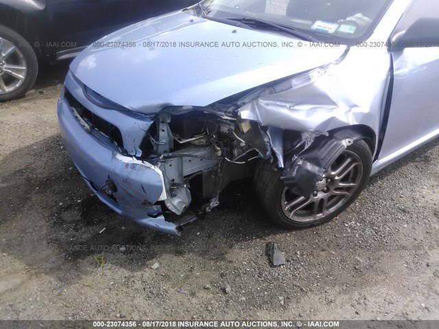 JTKDE167180253992 - 2008 TOYOTA SCION TC 蓝色 照片 6