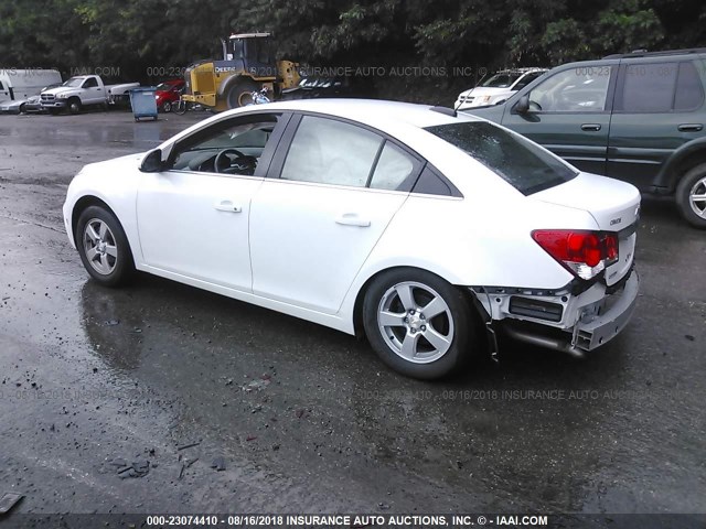 1G1PC5SB3F7270995 - 2015 CHEVROLET CRUZE LT WHITE photo 3