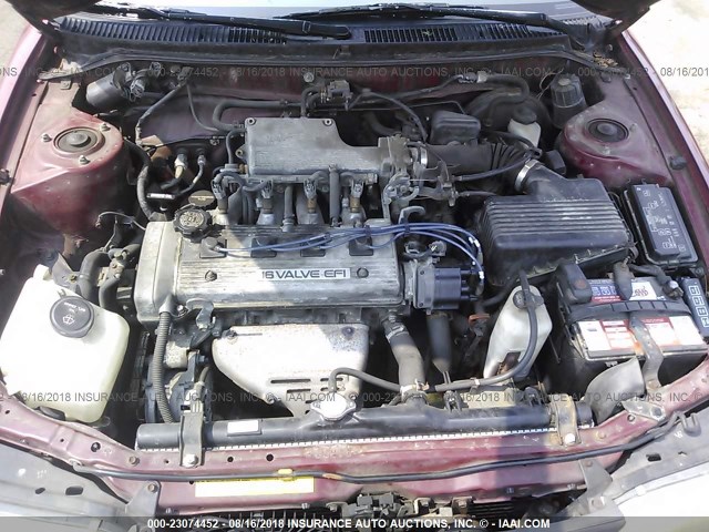 2T1AE09E2PC031903 - 1993 TOYOTA COROLLA LE/DX წითელი ფოტო 10