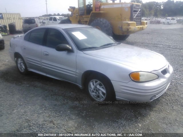 1G2NF52F72C261666 - 2002 PONTIAC GRAND AM SE1 SILVER photo 1