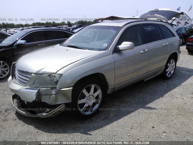 2C8GF78485R418847 - 2005 CHRYSLER PACIFICA LIMITED GOLD photo 2