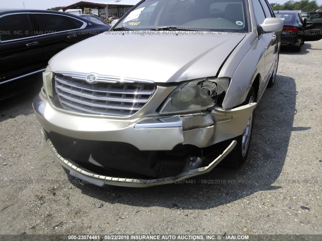 2C8GF78485R418847 - 2005 CHRYSLER PACIFICA LIMITED GOLD photo 6