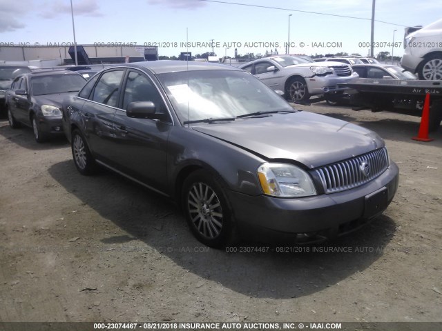 1MEHM42196G616900 - 2006 MERCURY MONTEGO PREMIER GRAY photo 1