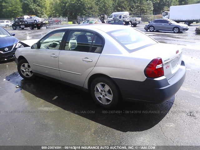 1G1ZT52805F332550 - 2005 CHEVROLET MALIBU LS ნაცრისფერი ფოტო 3