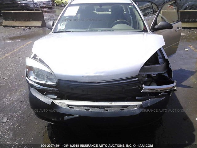1G1ZT52805F332550 - 2005 CHEVROLET MALIBU LS ნაცრისფერი ფოტო 6