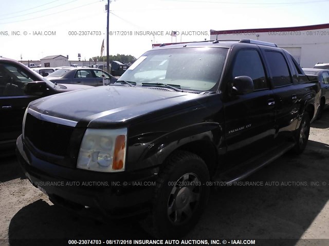 3GYEK62NX4G123456 - 2004 CADILLAC ESCALADE EXT BLACK photo 2