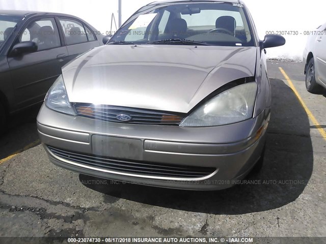 1FAFP34P23W220746 - 2003 FORD FOCUS SE/SE COMFORT/SE SPORT GOLD photo 6