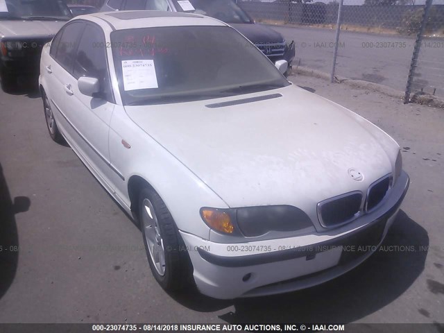 WBAAZ33485KW78482 - 2005 BMW 325 IS SULEV WHITE photo 1