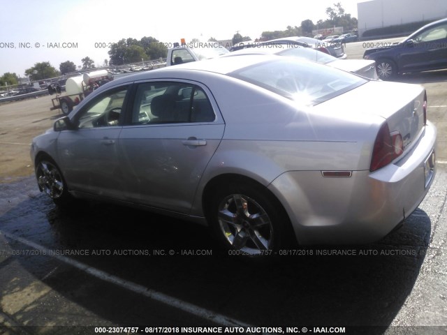 1G1ZH57B69F241925 - 2009 CHEVROLET MALIBU 1LT 银色 照片 3