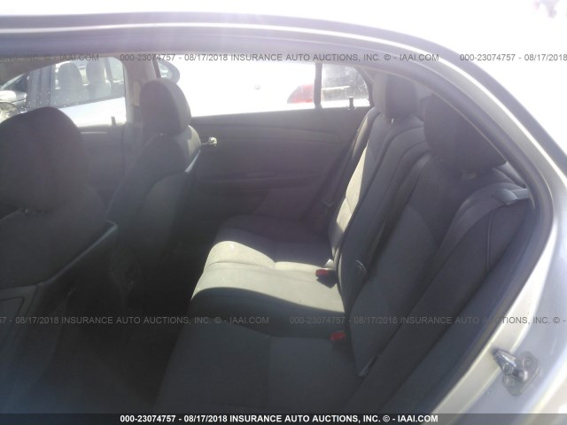 1G1ZH57B69F241925 - 2009 CHEVROLET MALIBU 1LT 银色 照片 8
