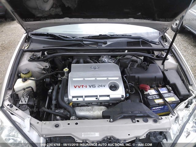 4T1BF32K13U566748 - 2003 TOYOTA CAMRY LE/XLE/SE Gümüş foto 10