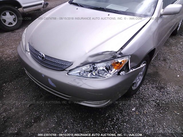 4T1BF32K13U566748 - 2003 TOYOTA CAMRY LE/XLE/SE Gümüş foto 6