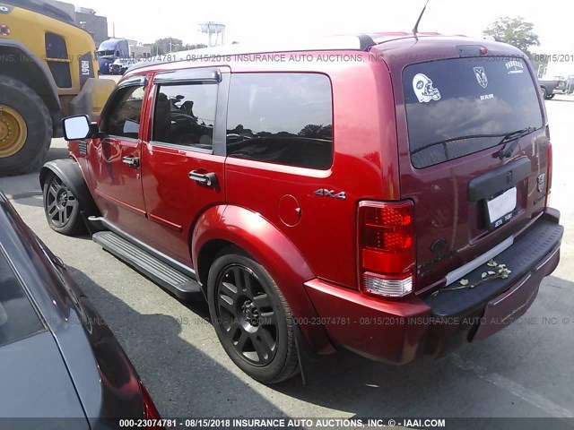 1D4PU4GX8BW501332 - 2011 DODGE NITRO HEAT RED photo 3