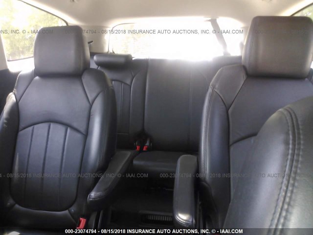 5GAKRBED4BJ404780 - 2011 BUICK ENCLAVE CXL 黑色 照片 8