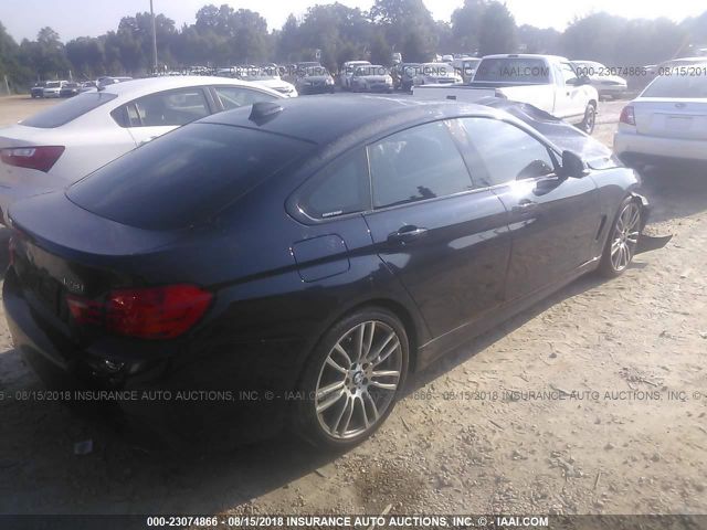 WBA4A9C5XGG505939 - 2016 BMW 428 I/GRAN COUPE/SULEV BLACK photo 4