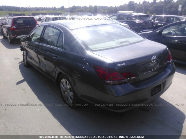 4T1BK36B28U279254 - 2008 TOYOTA AVALON XL/XLS/TOURING/LIMITED GRAY photo 3