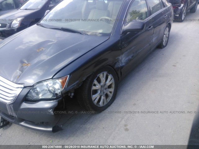 4T1BK36B28U279254 - 2008 TOYOTA AVALON XL/XLS/TOURING/LIMITED GRAY photo 6