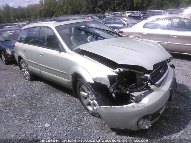 4S4BP62C467314759 - 2006 SUBARU LEGACY OUTBACK 2.5I LIMITED GOLD photo 1