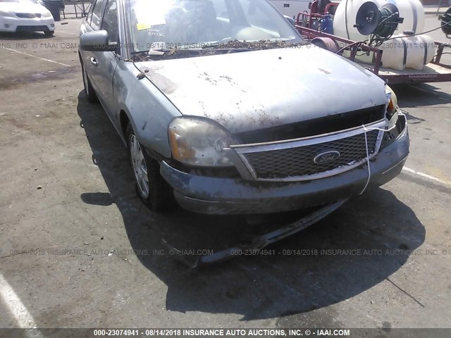 1FAHP23195G156489 - 2005 FORD FIVE HUNDRED SE GRAY photo 6