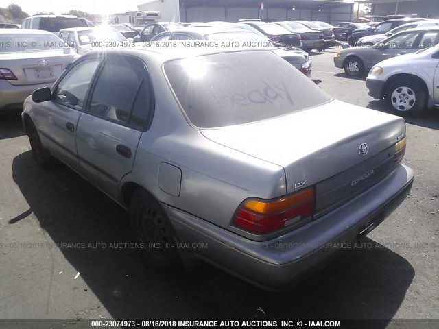 1NXAE09B4SZ322223 - 1995 TOYOTA COROLLA LE/DX 灰色 照片 3