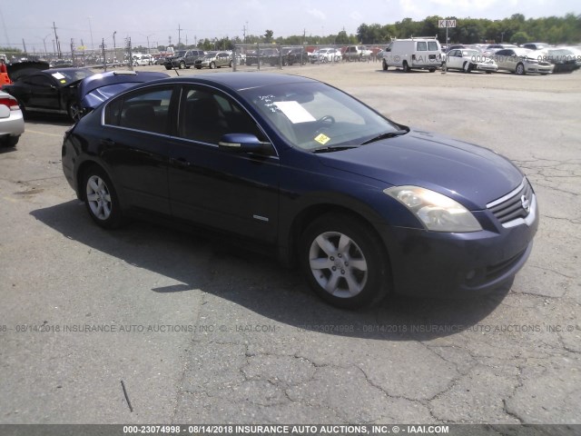 1N4CL21E89C153012 - 2009 NISSAN ALTIMA HYBRID Dark Blue photo 1