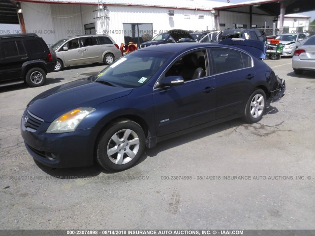 1N4CL21E89C153012 - 2009 NISSAN ALTIMA HYBRID Dark Blue photo 2