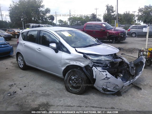 3N1CE2CP9HL355902 - 2017 NISSAN VERSA NOTE S/S PLUS/SV/SL/SR SILVER photo 1