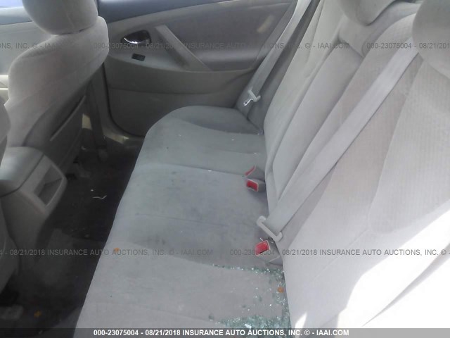 4T1BE46K77U708643 - 2007 TOYOTA CAMRY NEW GENERAT CE/LE/XLE/SE GOLD photo 8