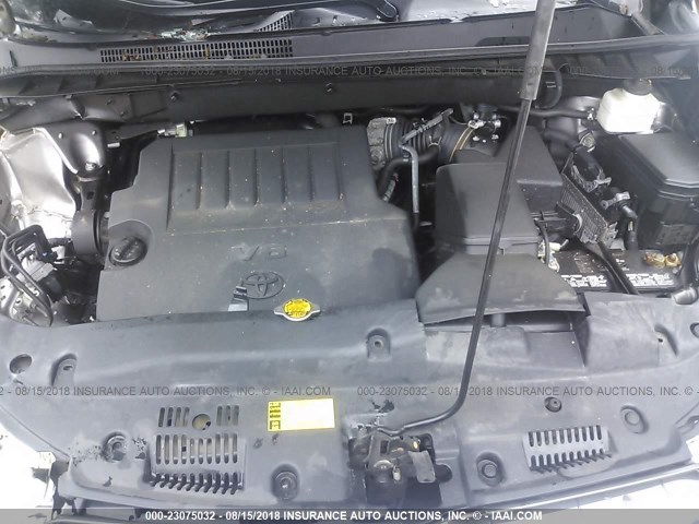 5TDJKRFH3FS118789 - 2015 TOYOTA HIGHLANDER XLE ნაცრისფერი ფოტო 10